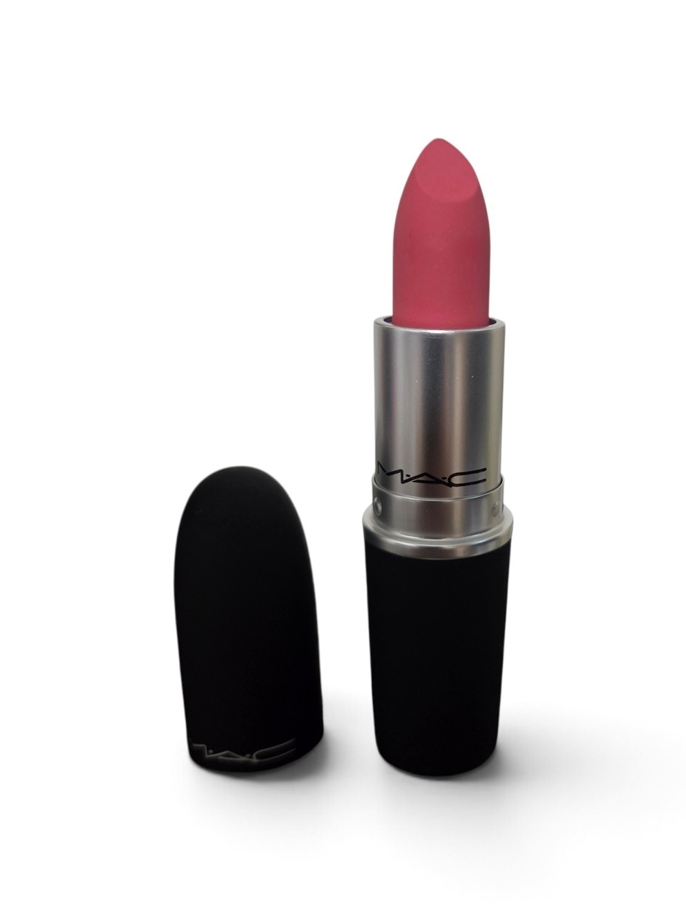 MAC Cosmetics Powder Kiss Lipstick "A Little Tamed" 301 - Full Size NIB - Picture 3 of 4